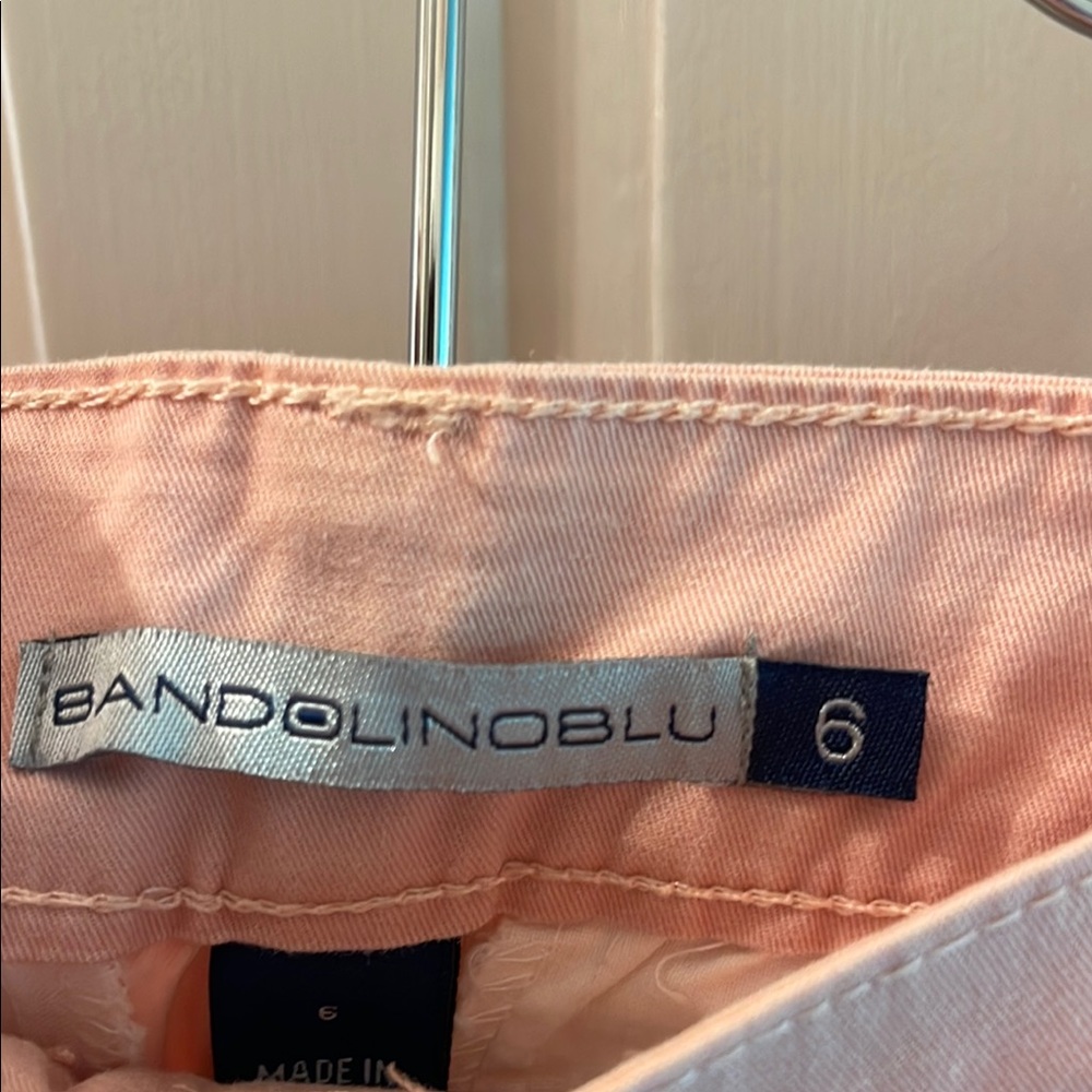 Bandolino Pink Bermuda Shorts Relaxed Fit Lightweight - Picture 2 of 5